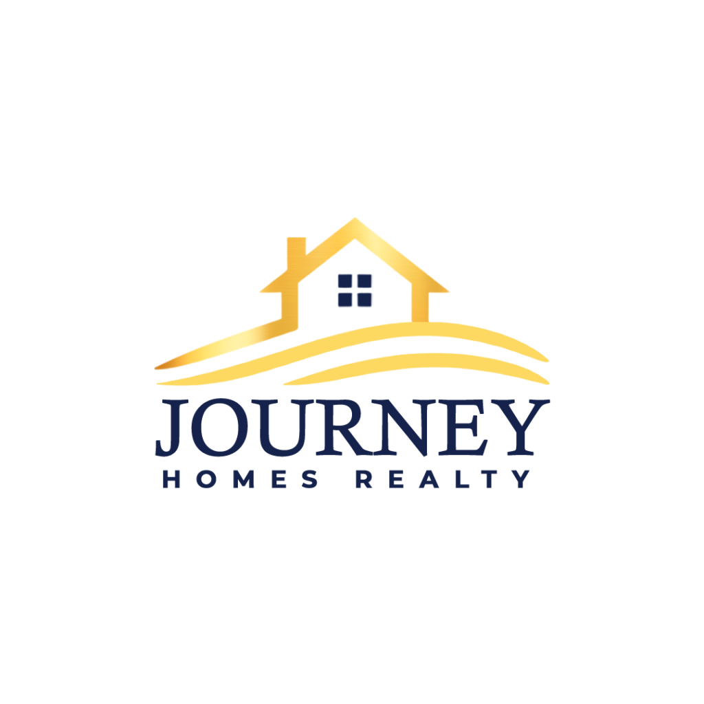 journey homes realty logo con dorado png transparente